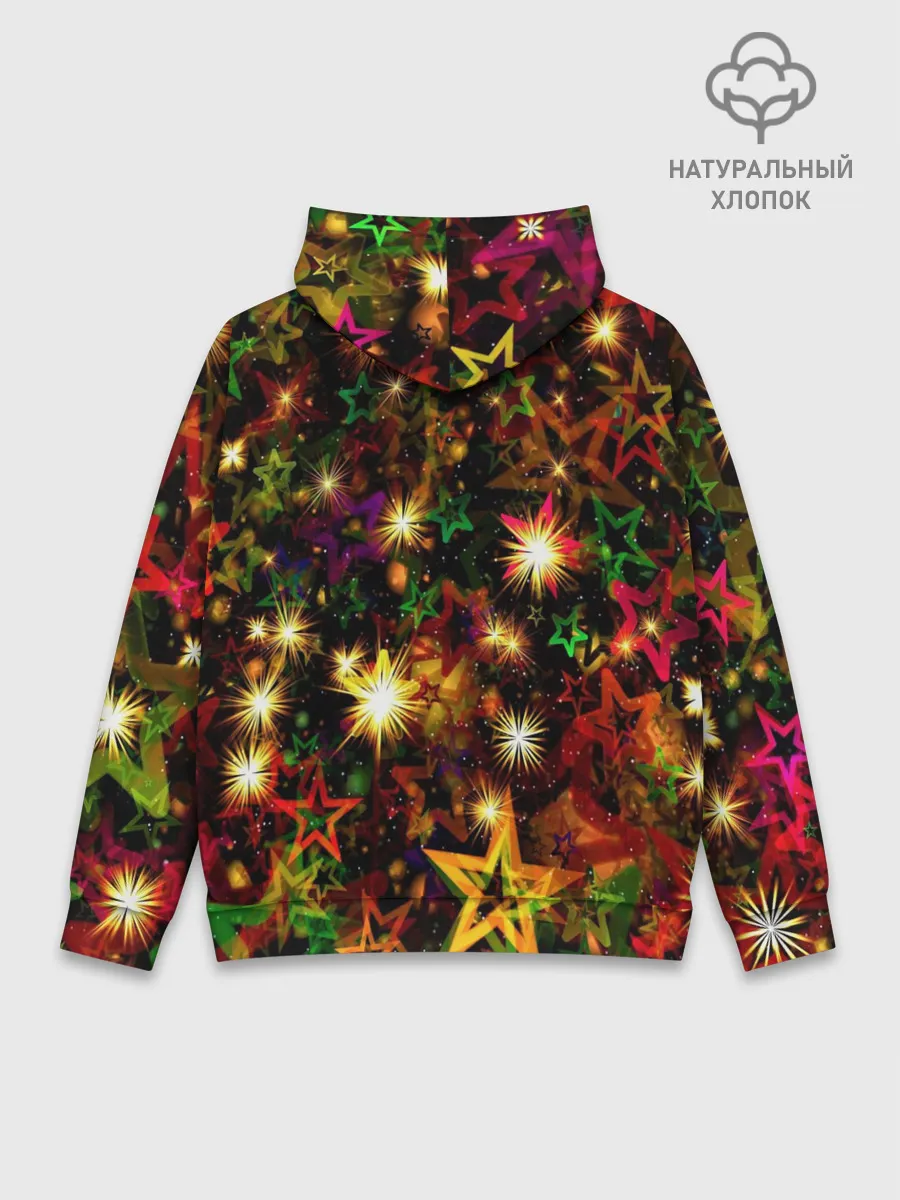 Худи мужской база хлопок / Яркий день