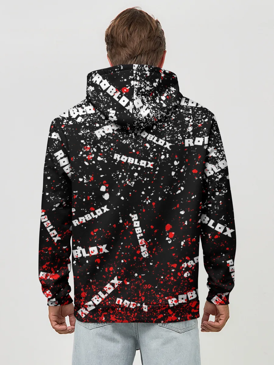 Худи мужской база хлопок / Roblox piggy/Свинка Пигги.