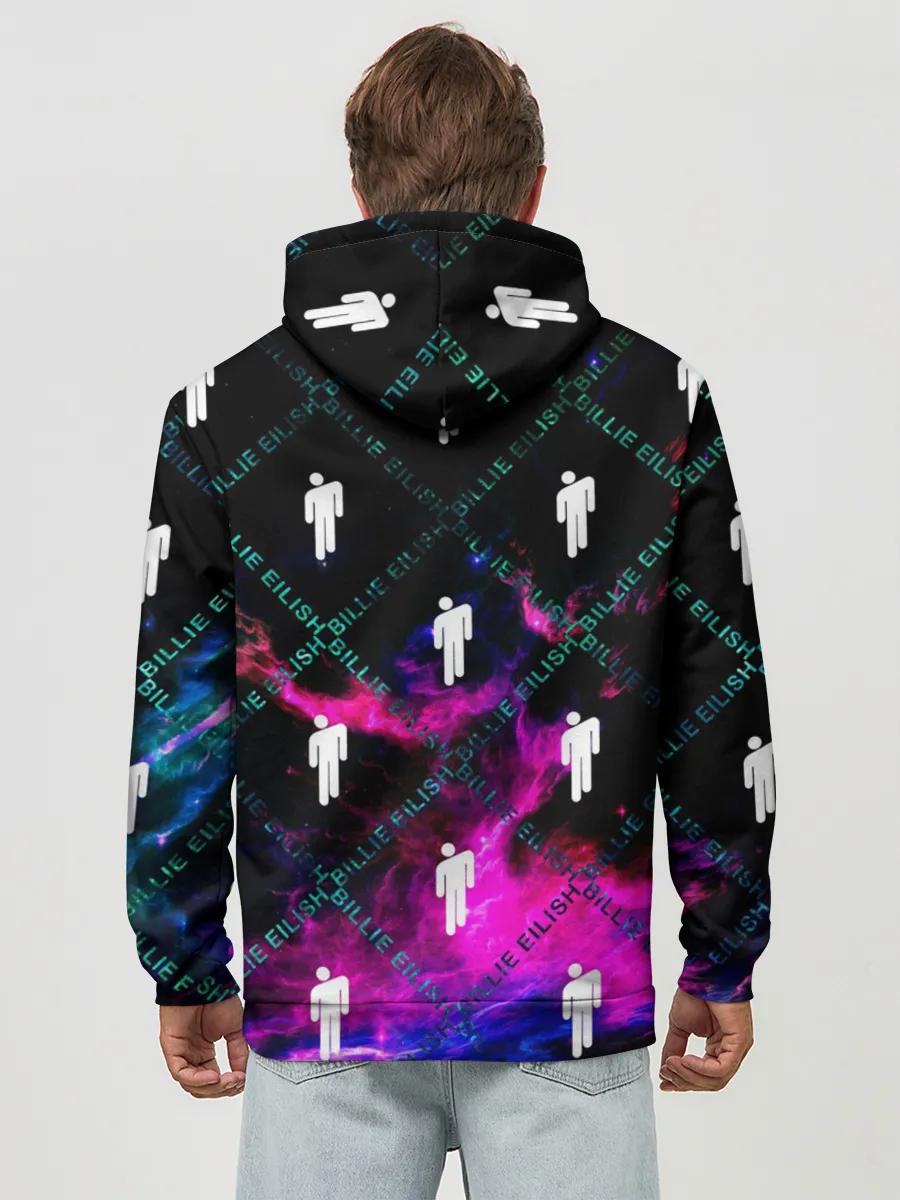 Худи мужской база хлопок / BILLIE EILISH