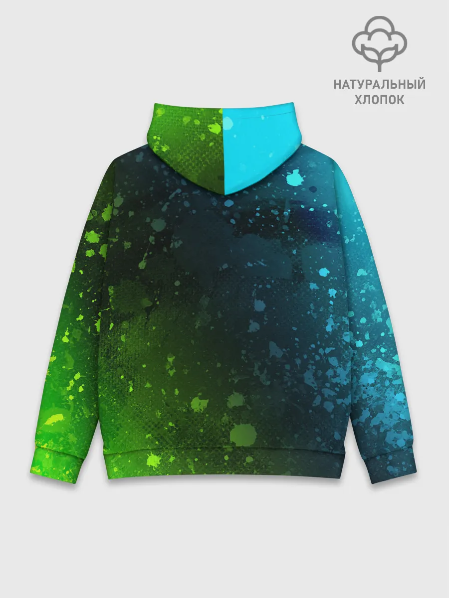 Худи мужской база хлопок / ПАБГ New State - Брызги