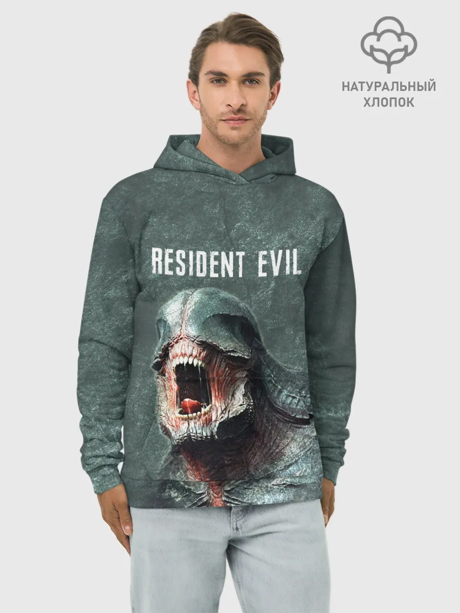 Худи мужской база хлопок / RESIDENT EVIL 2 | РЕЗИДЕНТ ЕВИЛ