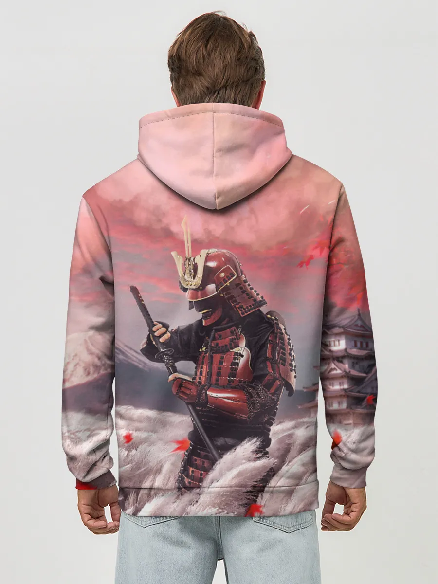 Худи мужской база хлопок / Ghost of Tsushim | Призрак Цусимы