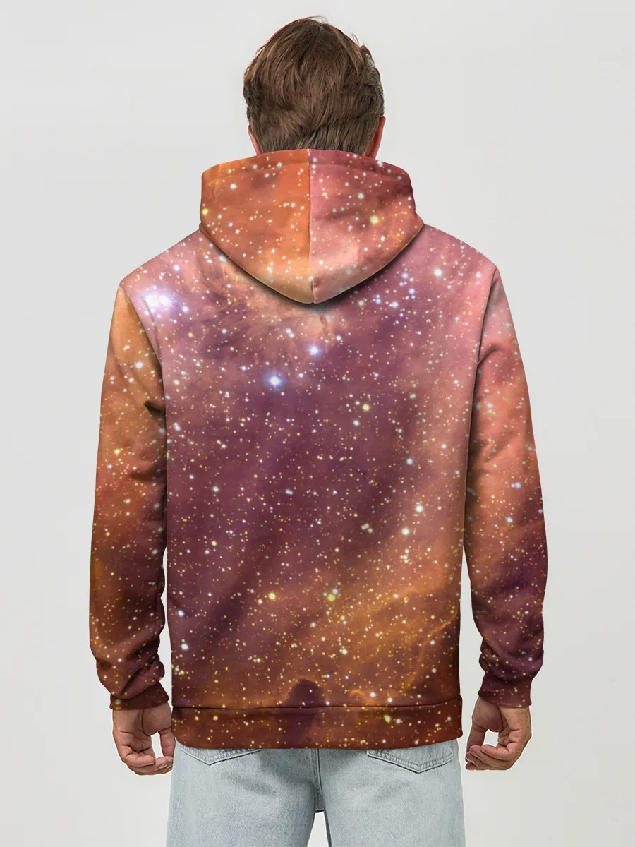 Худи мужской база хлопок / ДЬЯВОЛ | GALAXY DIABLO