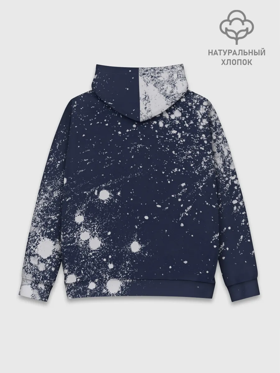 Худи мужской база хлопок / Мерседес - Звезда - Pro Racing