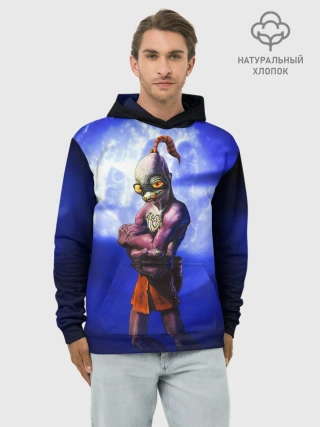 Худи мужской база хлопок / Abe