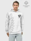 Худи мужской база хлопок / Russia | MSKSide Colorless