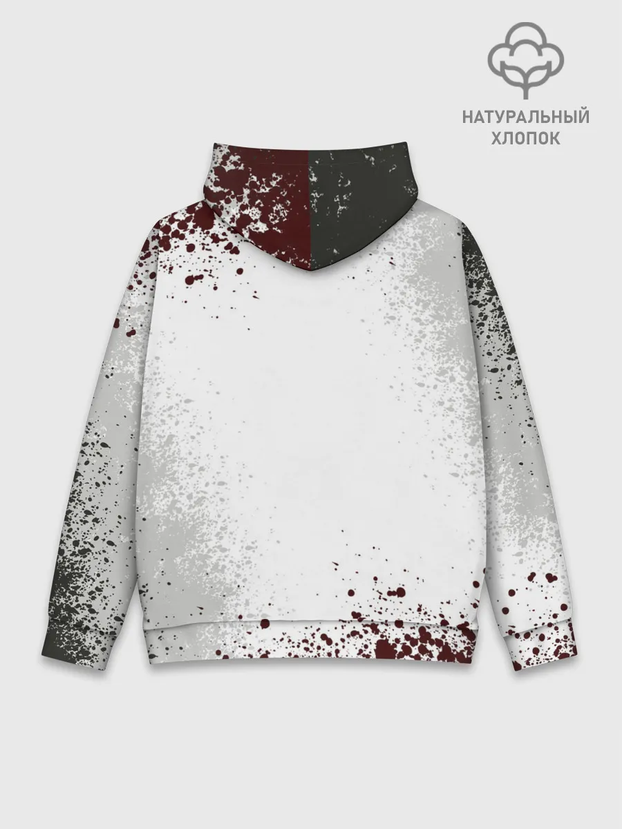 Худи мужской база хлопок / Ghost of Tsushim | Призрак Цусима