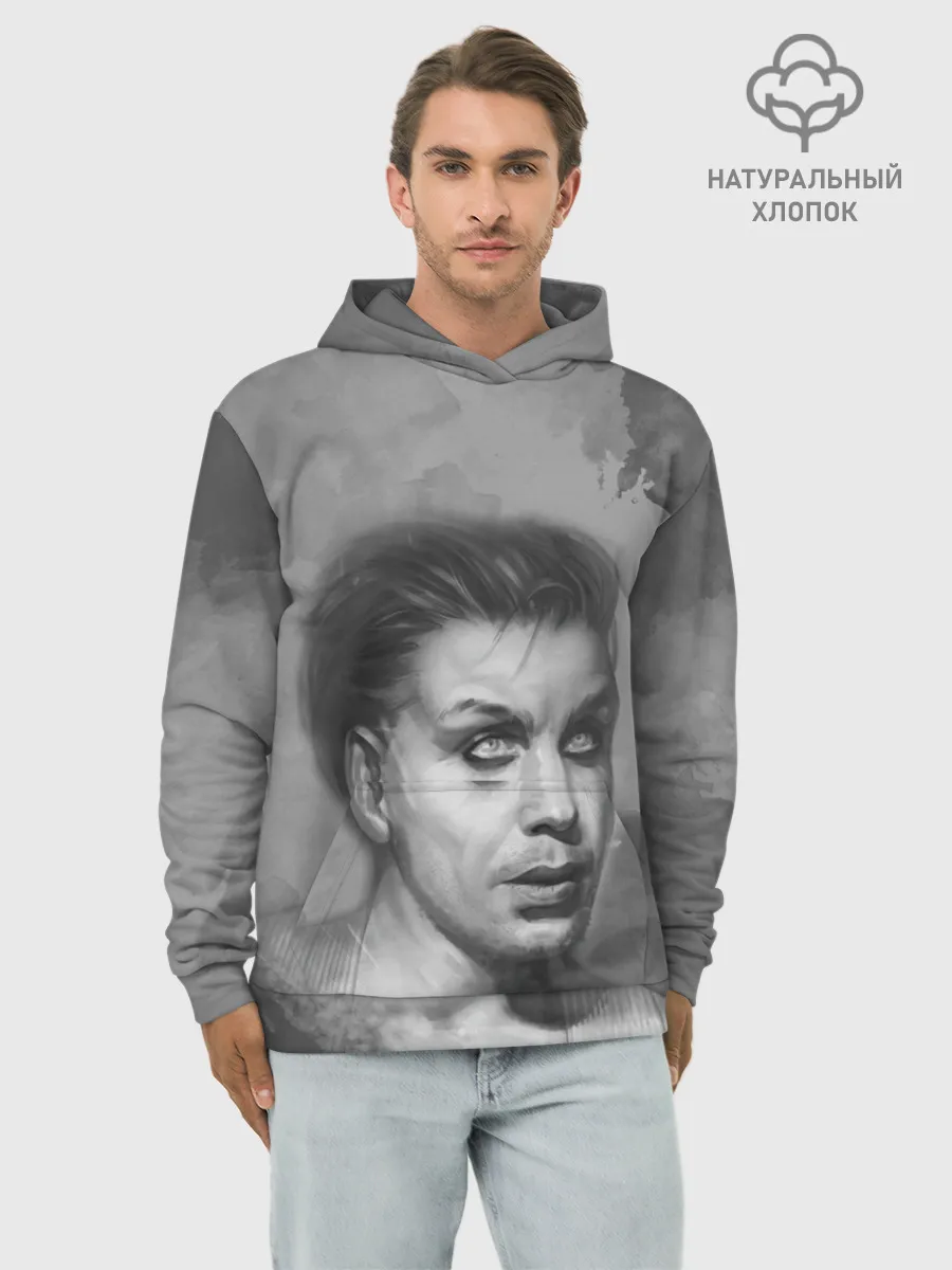 Худи мужской база хлопок / Тилль Линдеманн | РАМШТАЙН