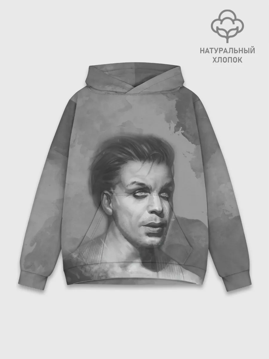 Худи мужской база хлопок / Тилль Линдеманн | РАМШТАЙН
