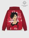 Худи мужской база хлопок / Куроо Тецуро, Haikyuu!!,