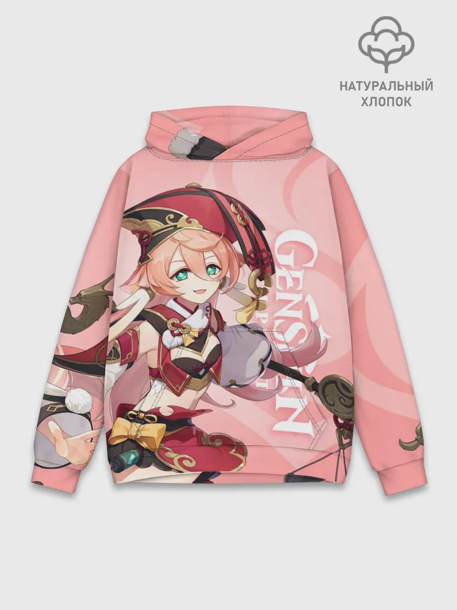 Худи мужской база хлопок / Genshin Impact, Янь Фэй