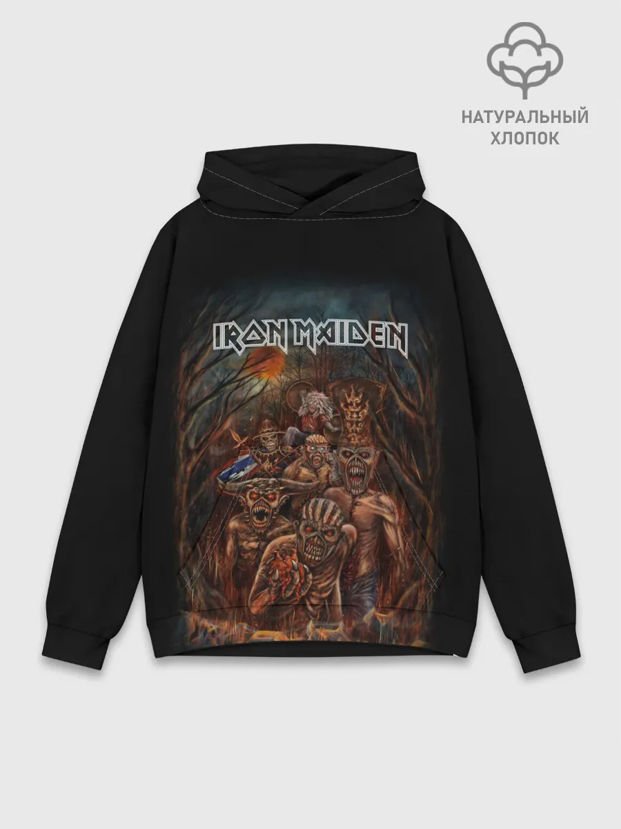 Худи мужской база хлопок / IRON MAIDEN | АЙРОН МЕЙДЕН