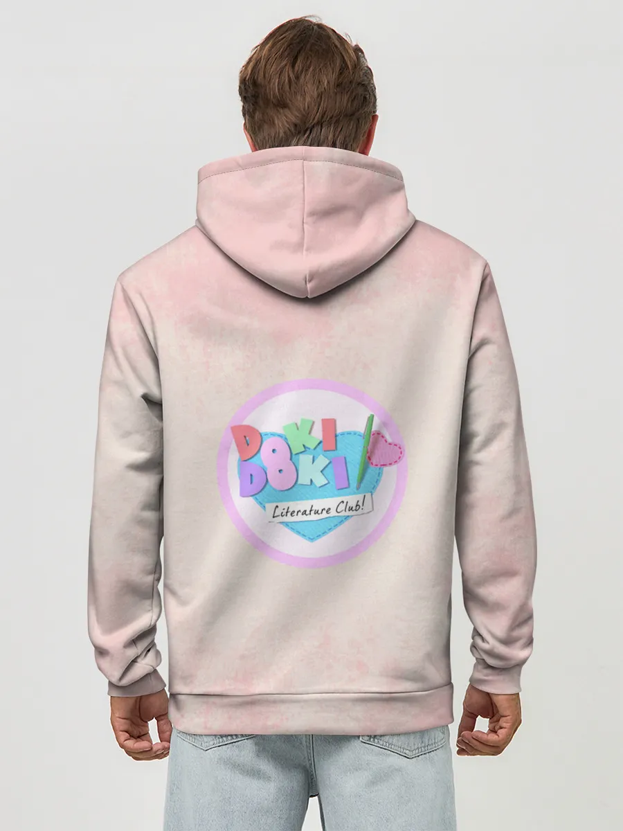 Худи мужской база хлопок / Team Yuri | Доки Доки