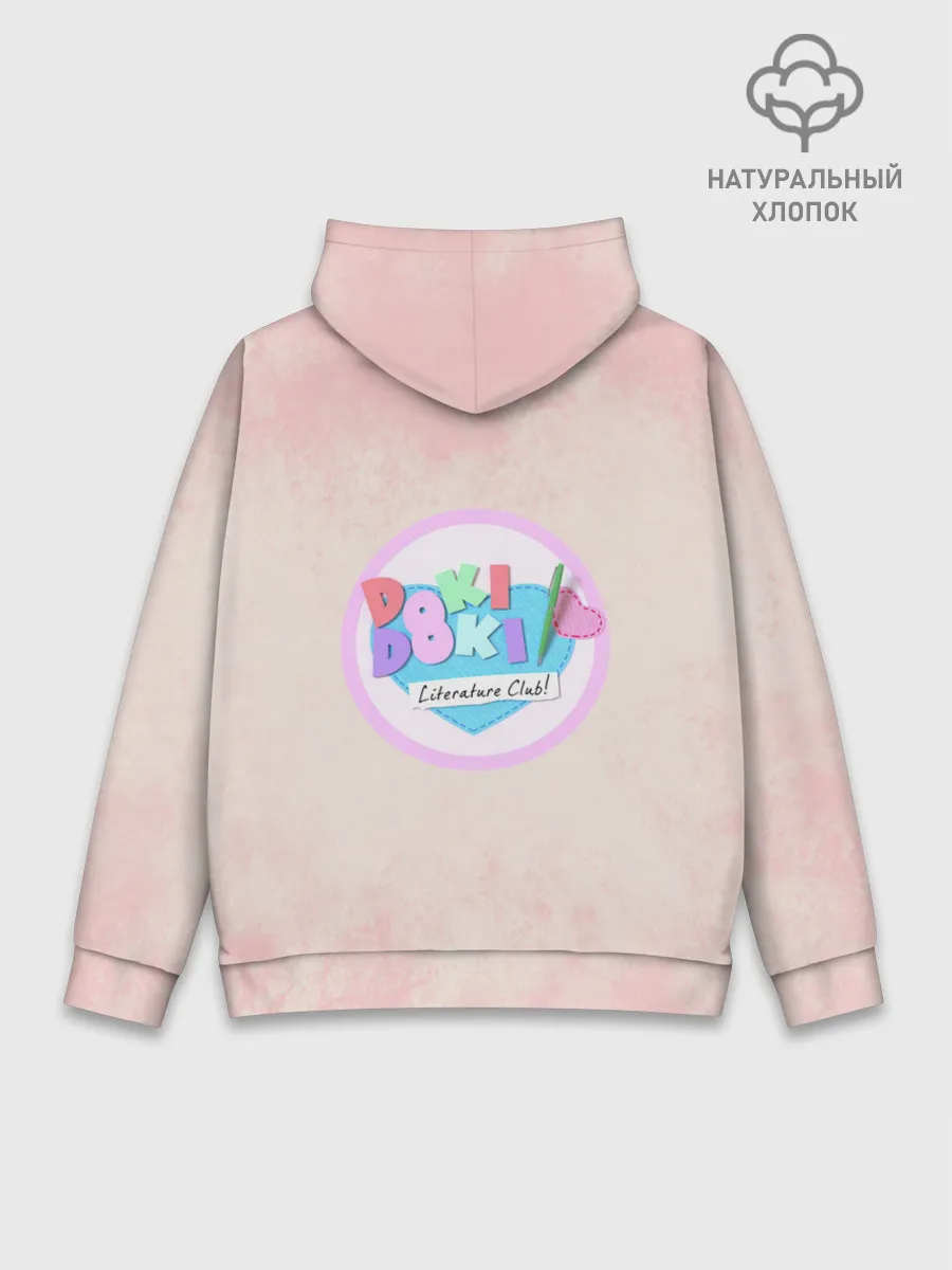 Худи мужской база хлопок / Team Yuri | Доки Доки