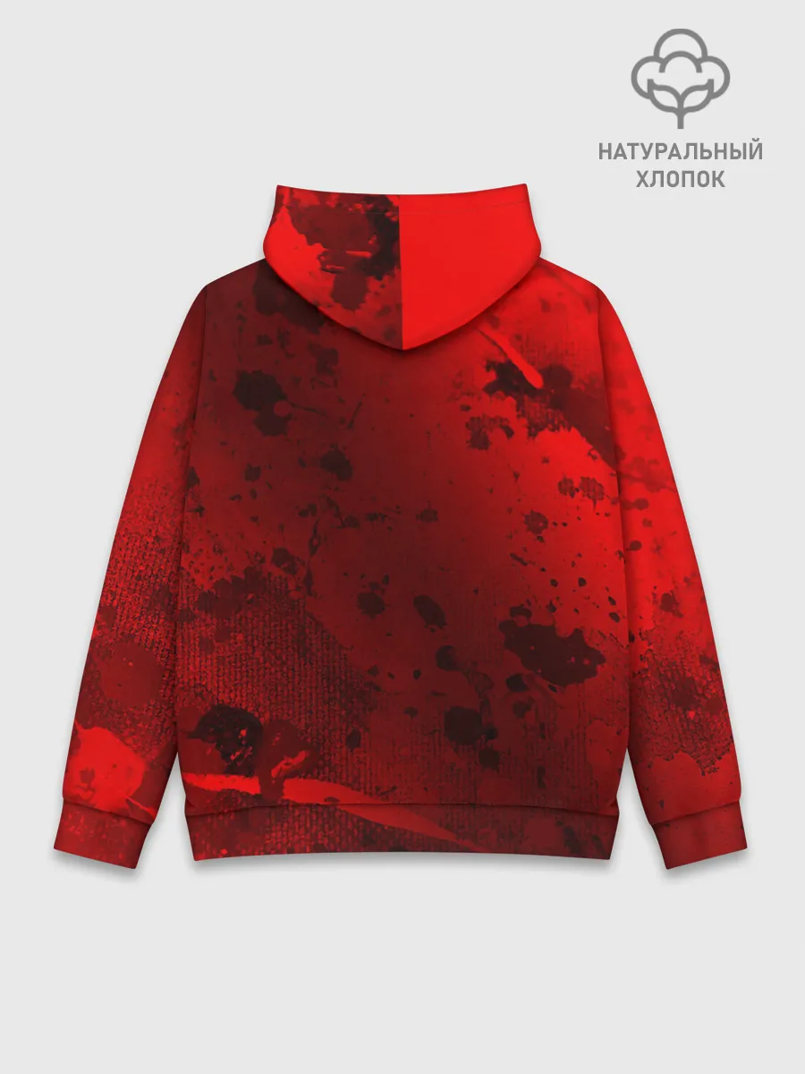 Худи мужской база хлопок / USSR - Серп и Молот - Краска