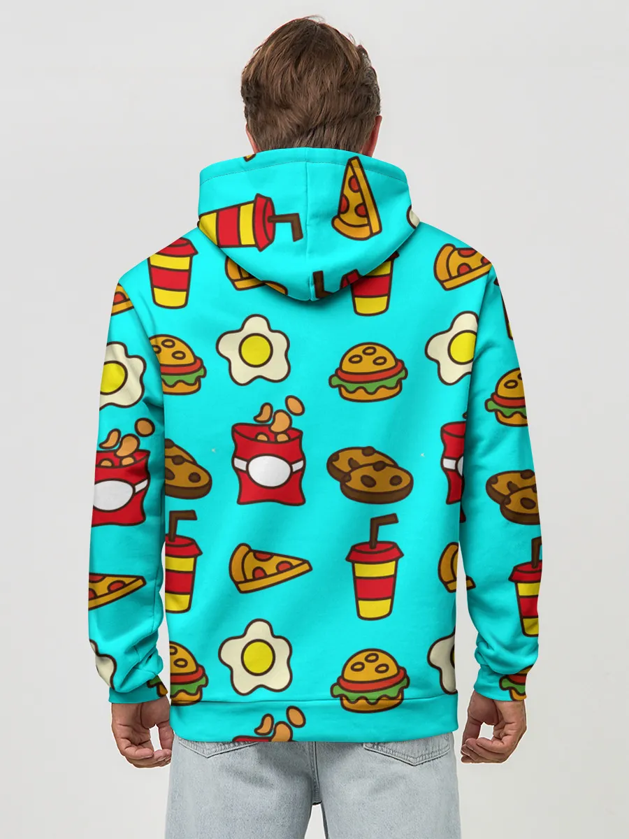 Худи мужской база хлопок / Вкусняхи из Макдака!