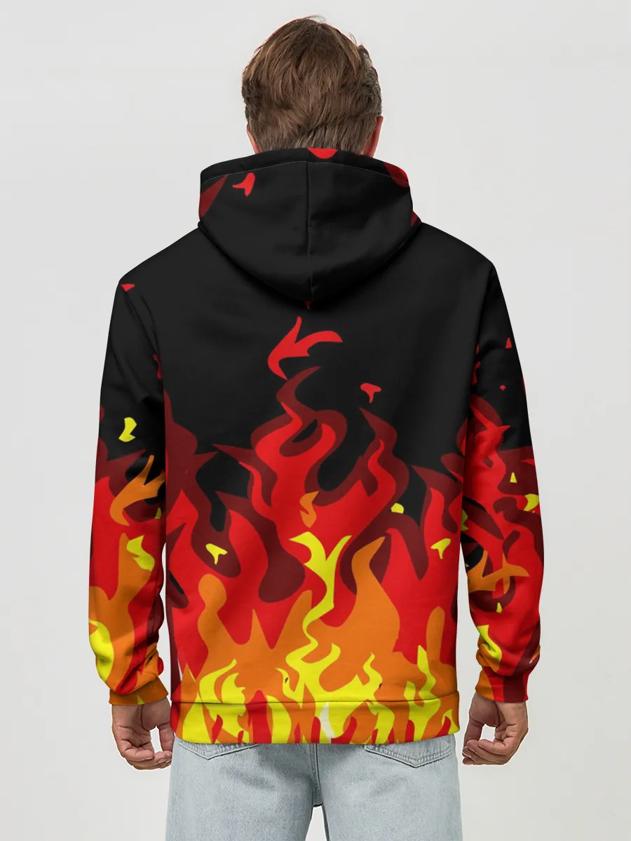 Худи мужской база хлопок / AC DC HIGHWAY TO HELL