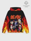 Худи мужской база хлопок / AC DC HIGHWAY TO HELL