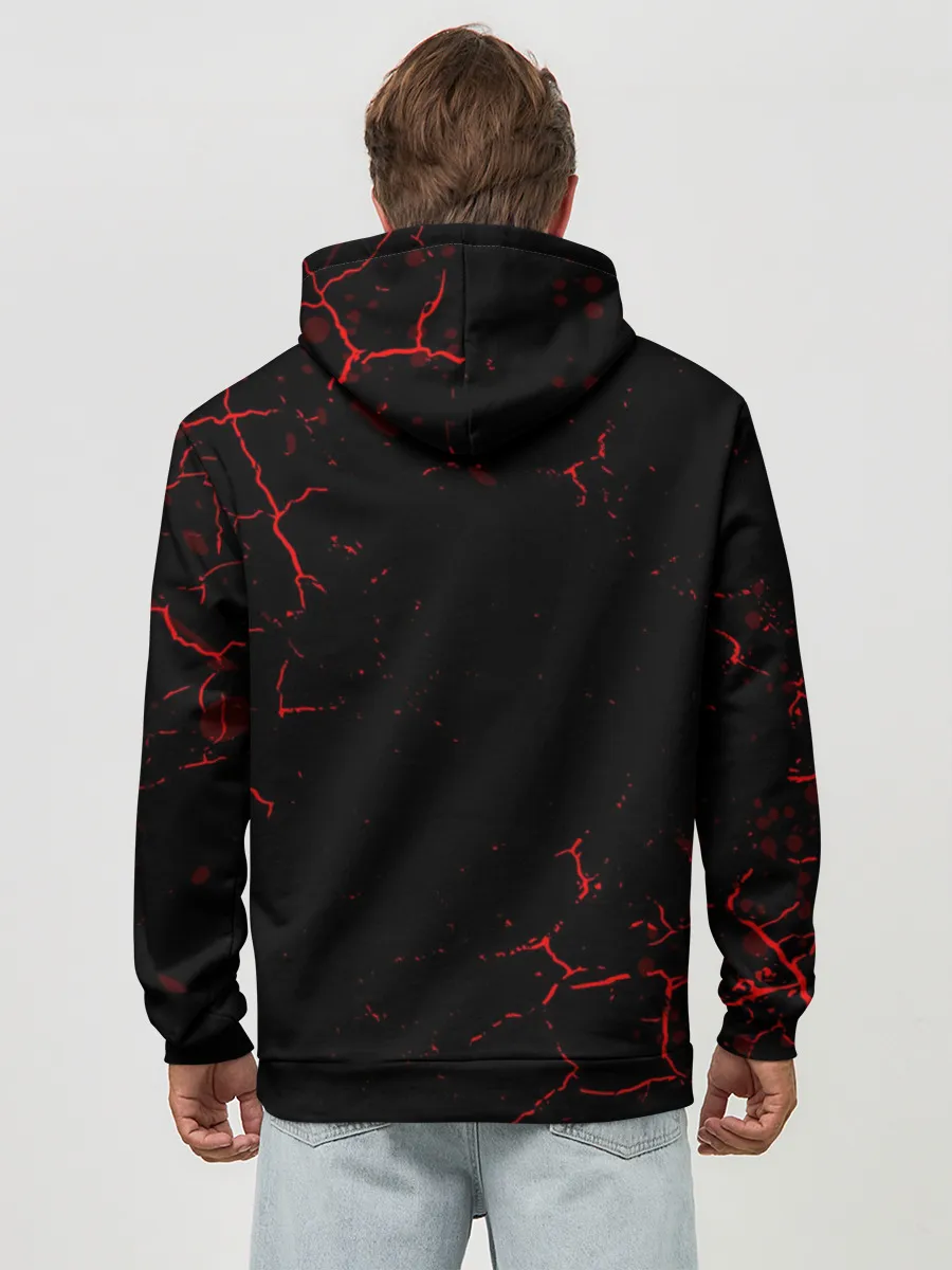 Худи мужской база хлопок / AC DC HIGHWAY TO HELL