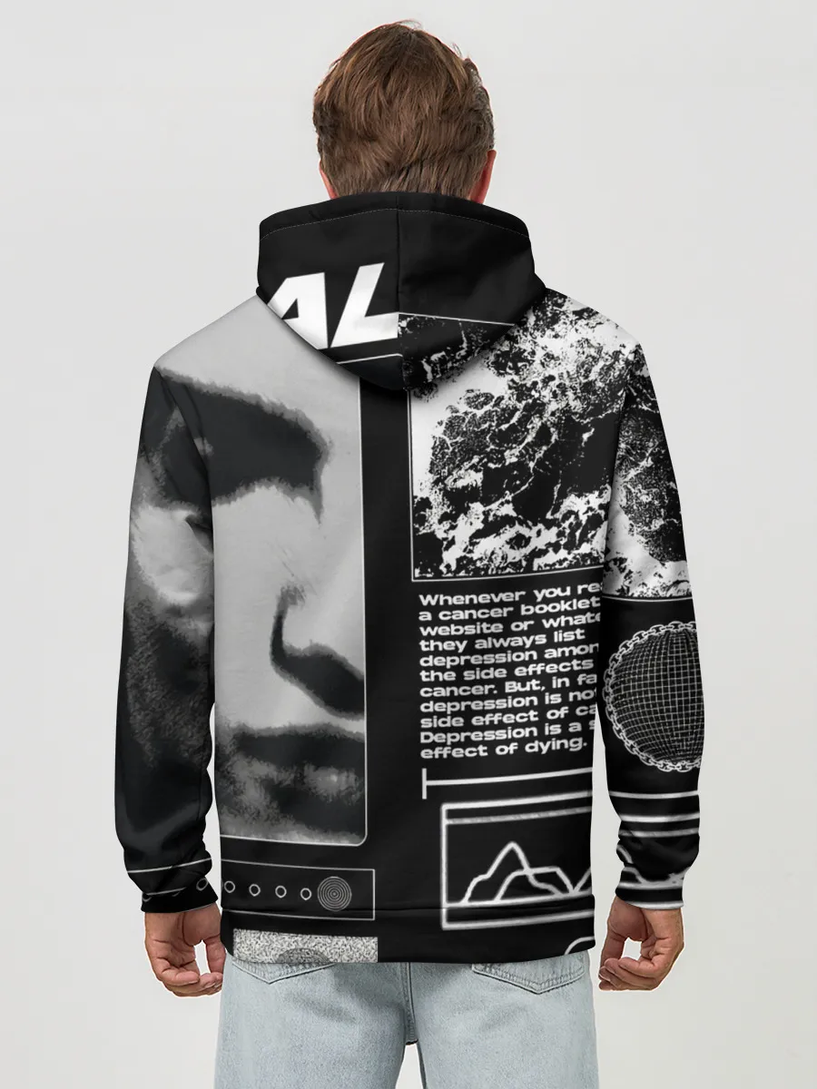 Худи мужской база хлопок / Abnormal