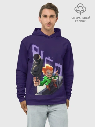 Худи мужской база хлопок / Friday Night Funkin | PICO