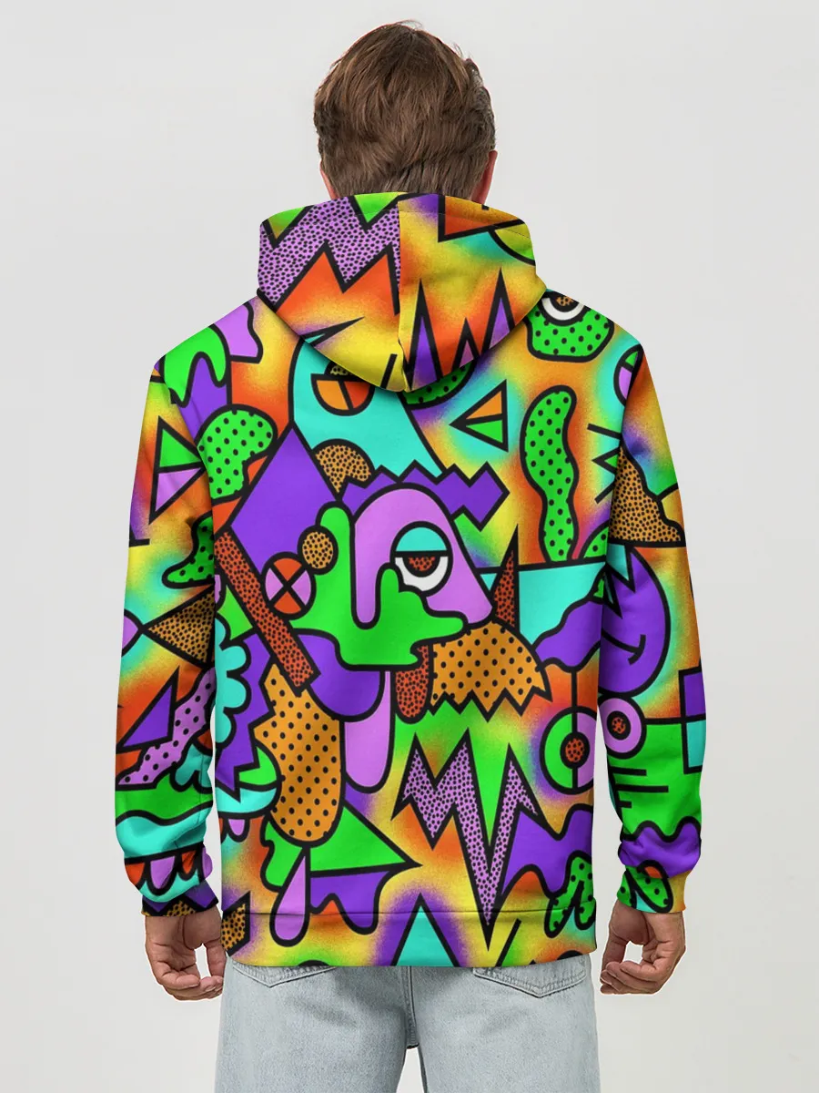 Худи мужской база хлопок / Хаус в душе и голове