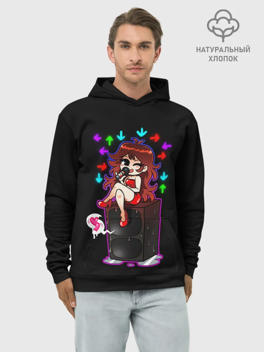 Худи мужской база хлопок / Гёрлфренд