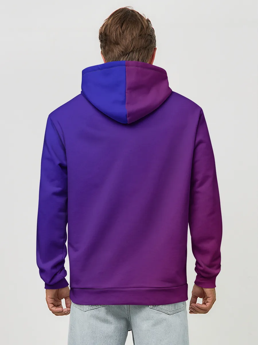 Худи мужской база хлопок / Вольная птица