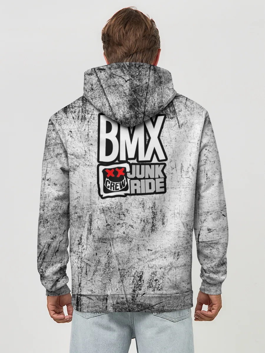 Худи мужской база хлопок / Junk Ride