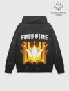 Худи мужской база хлопок / Free Fire | Фри фаер