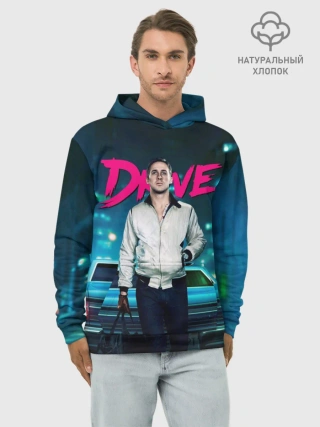 Худи мужской база хлопок / Райан Гослинг Драйв