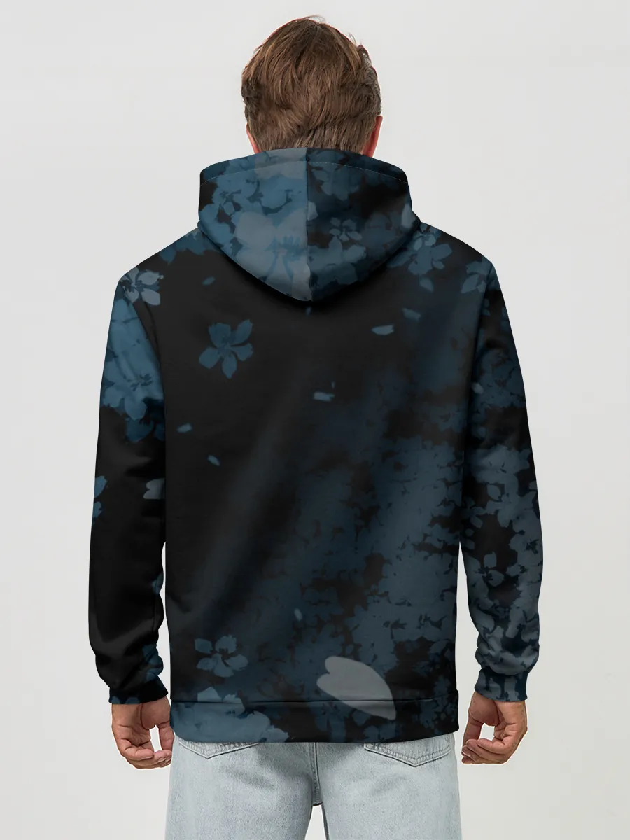 Худи мужской база хлопок / Genshin Impact - Аяка