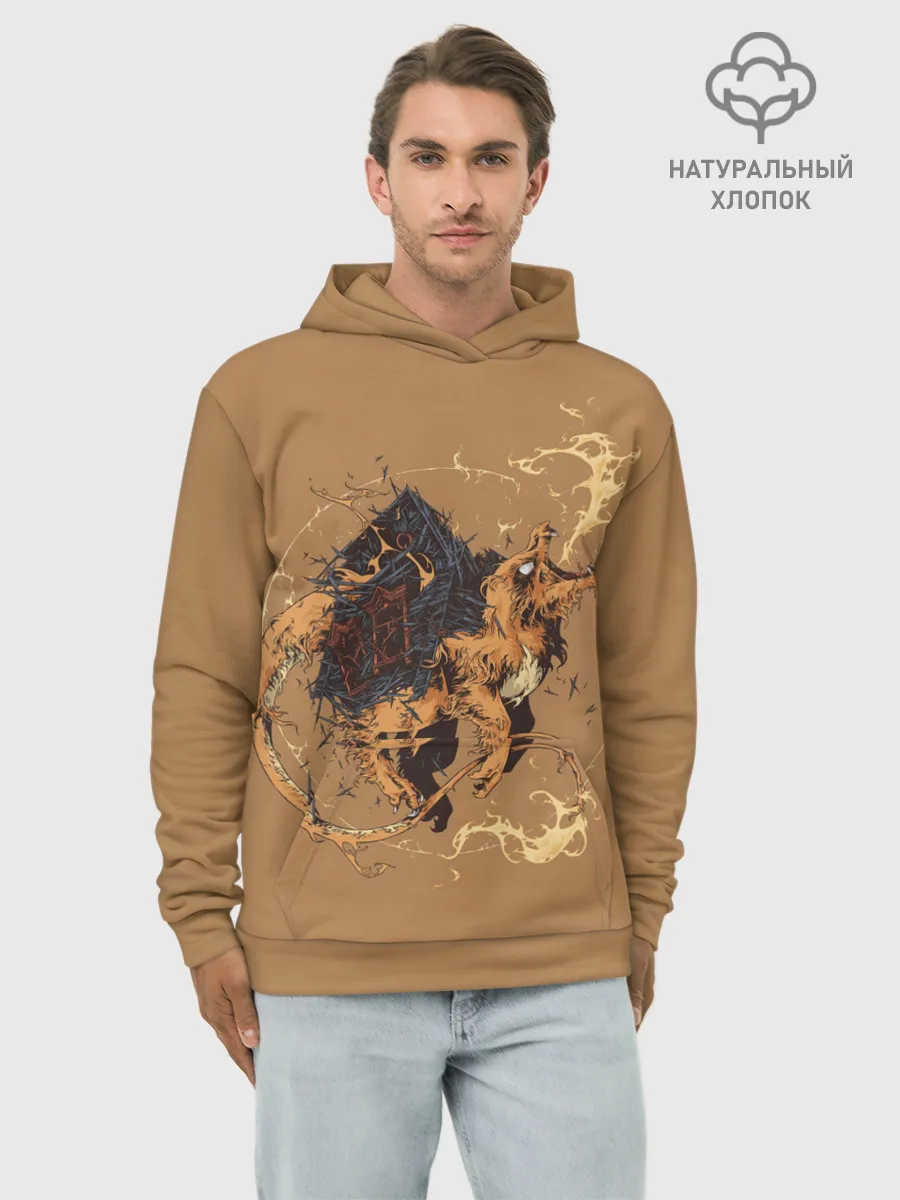 Худи мужской база хлопок / Дом Чермандера