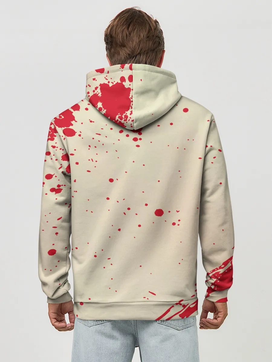 Худи мужской база хлопок / Луффи One Piece. Большой куш