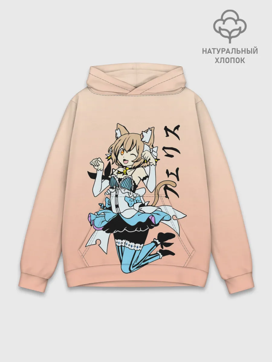 Худи мужской база хлопок / Феликс Аргайл, Re: Zero