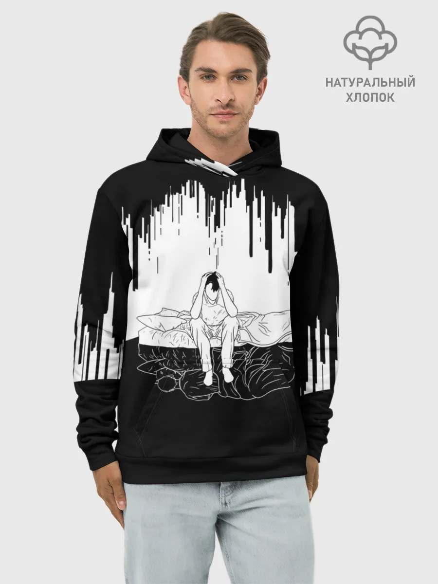 Худи мужской база хлопок / РАБОТА ДОМ | ДЕНЬ СУРКА