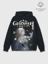 Худи мужской база хлопок / ЛЮМИН | LUMINE | GENSHIN