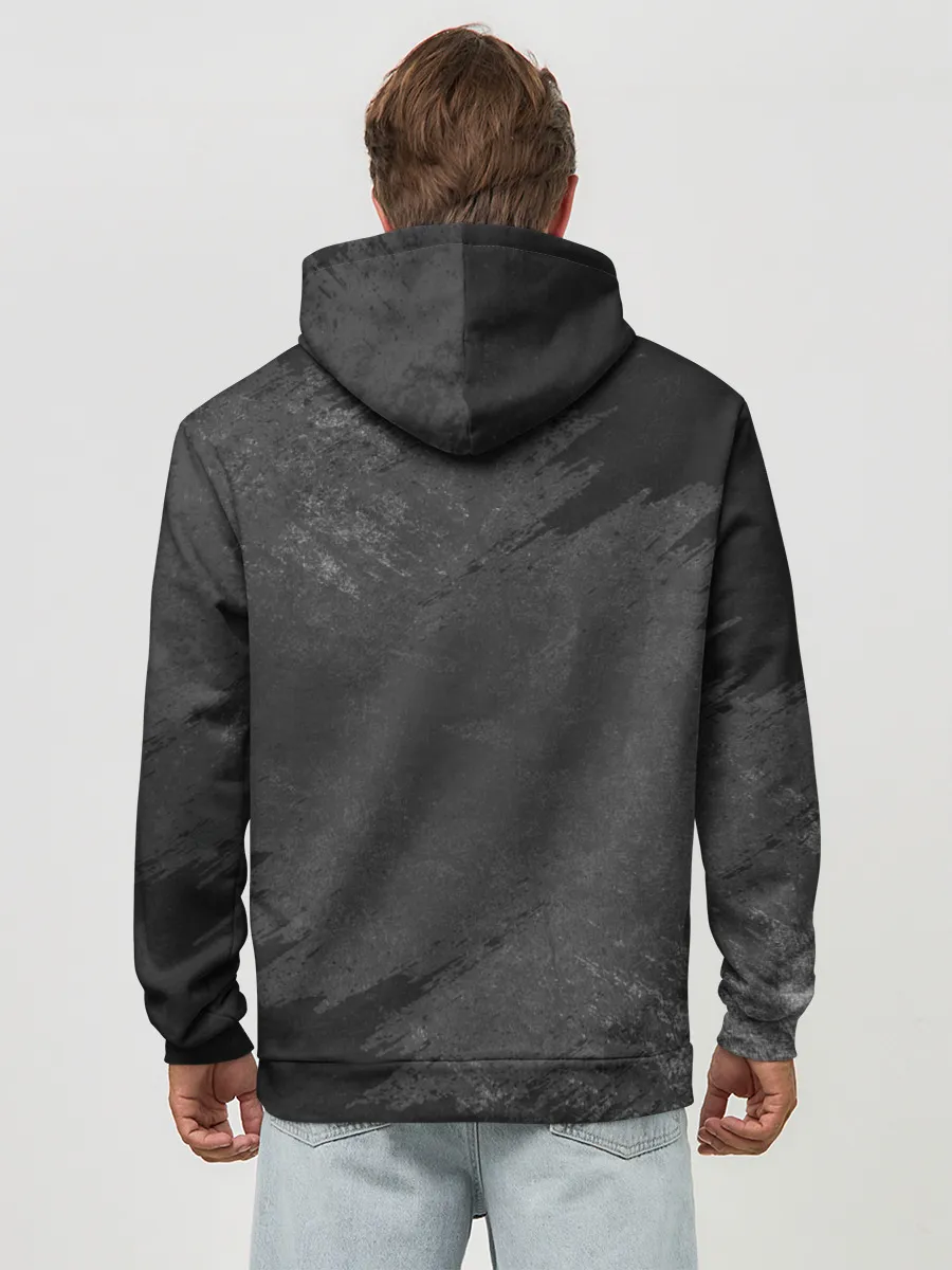 Худи мужской база хлопок / Keith Charles Flint | Кит Флинт