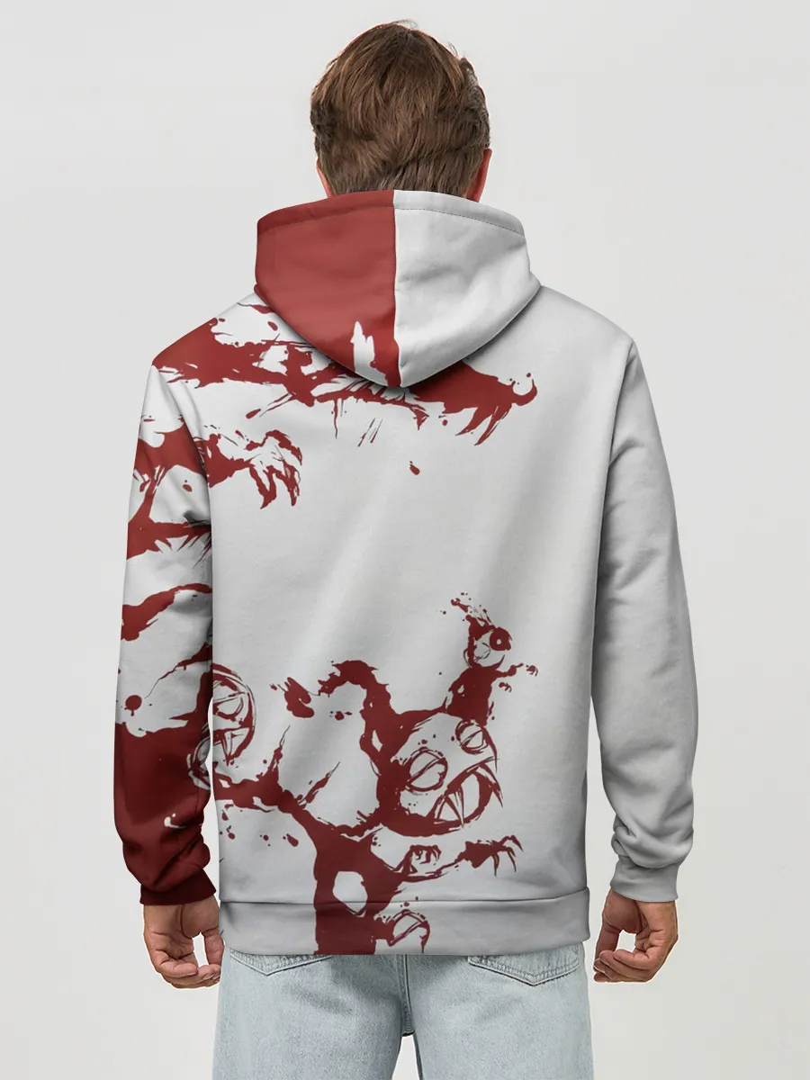 Худи мужской база хлопок / Агата Кристи Второй фронт