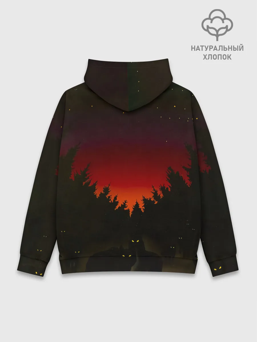 Худи мужской база хлопок / Агата Кристи чудеса