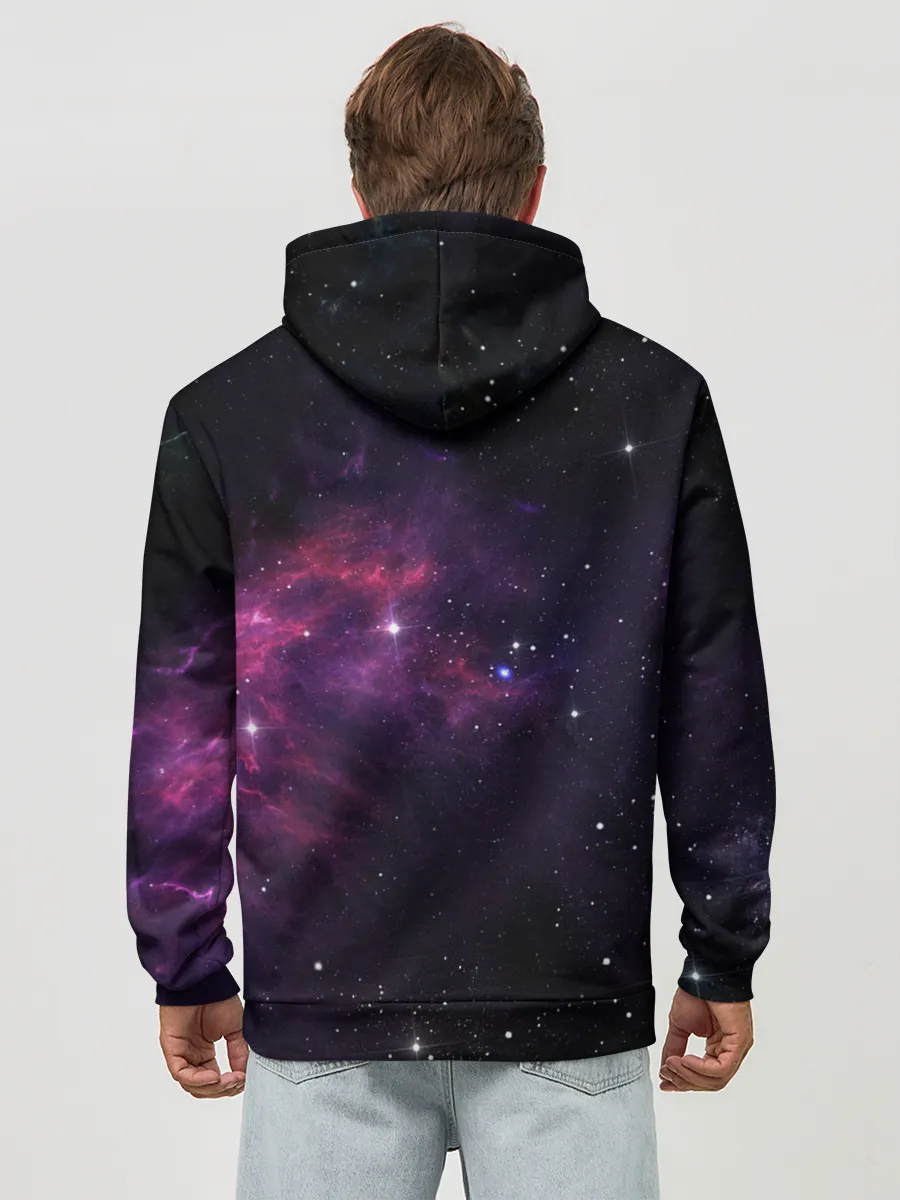 Худи мужской база хлопок / Вселенная