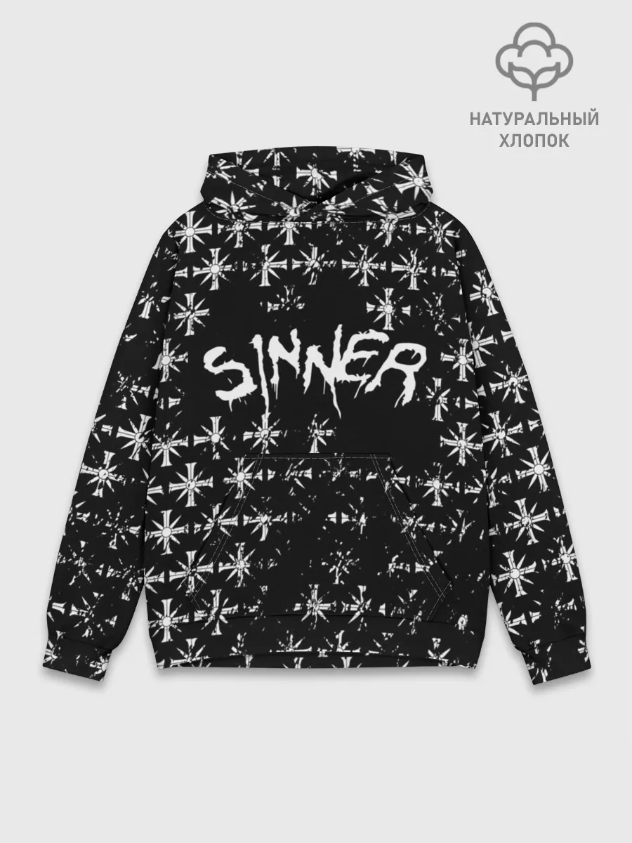 Худи мужской база хлопок / FAR CRY 5 ГРЕШНИК / SINNER