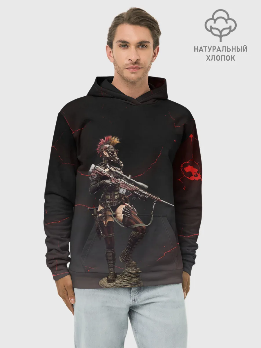 Худи мужской база хлопок / Стимпанк | Steampunk