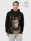 Худи мужской база хлопок / HALF-LIFE | FREEMAN | ФРИМАН