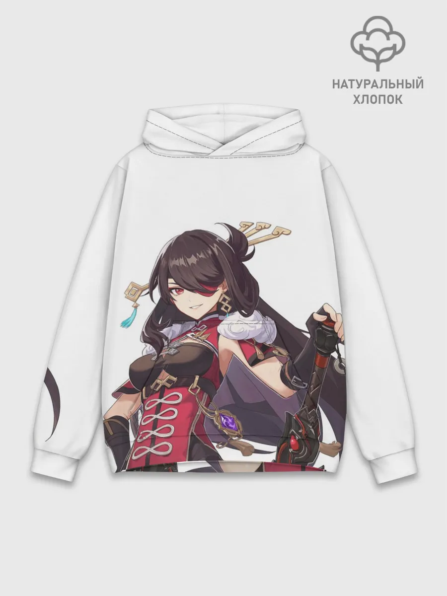 Худи мужской база хлопок / БЕЙ ДОУ | ГЕНШИН