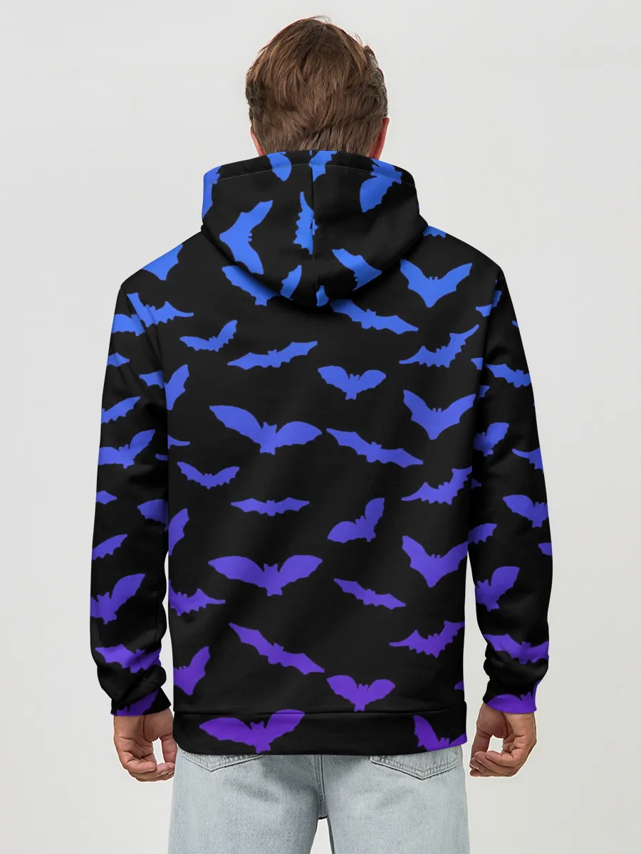 Худи мужской база хлопок / Летучие хищники