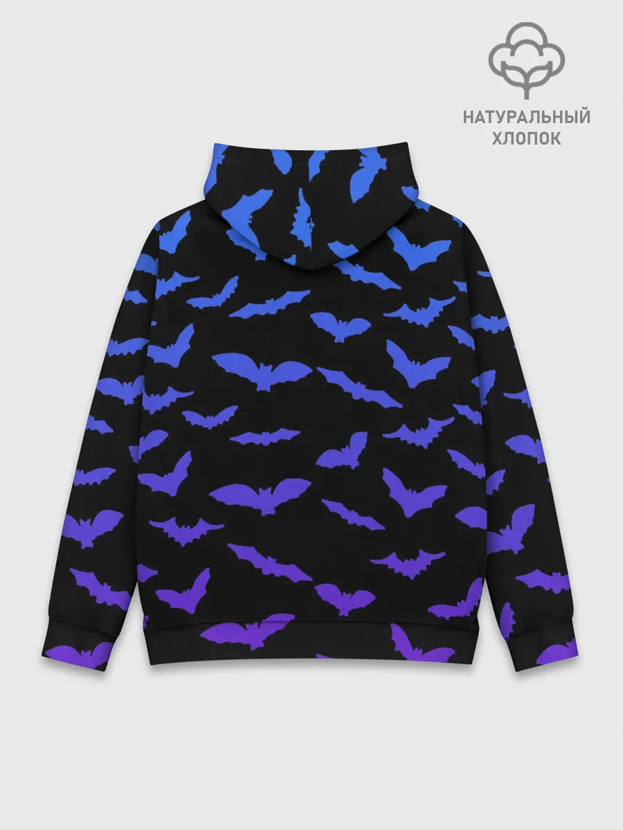 Худи мужской база хлопок / Летучие хищники