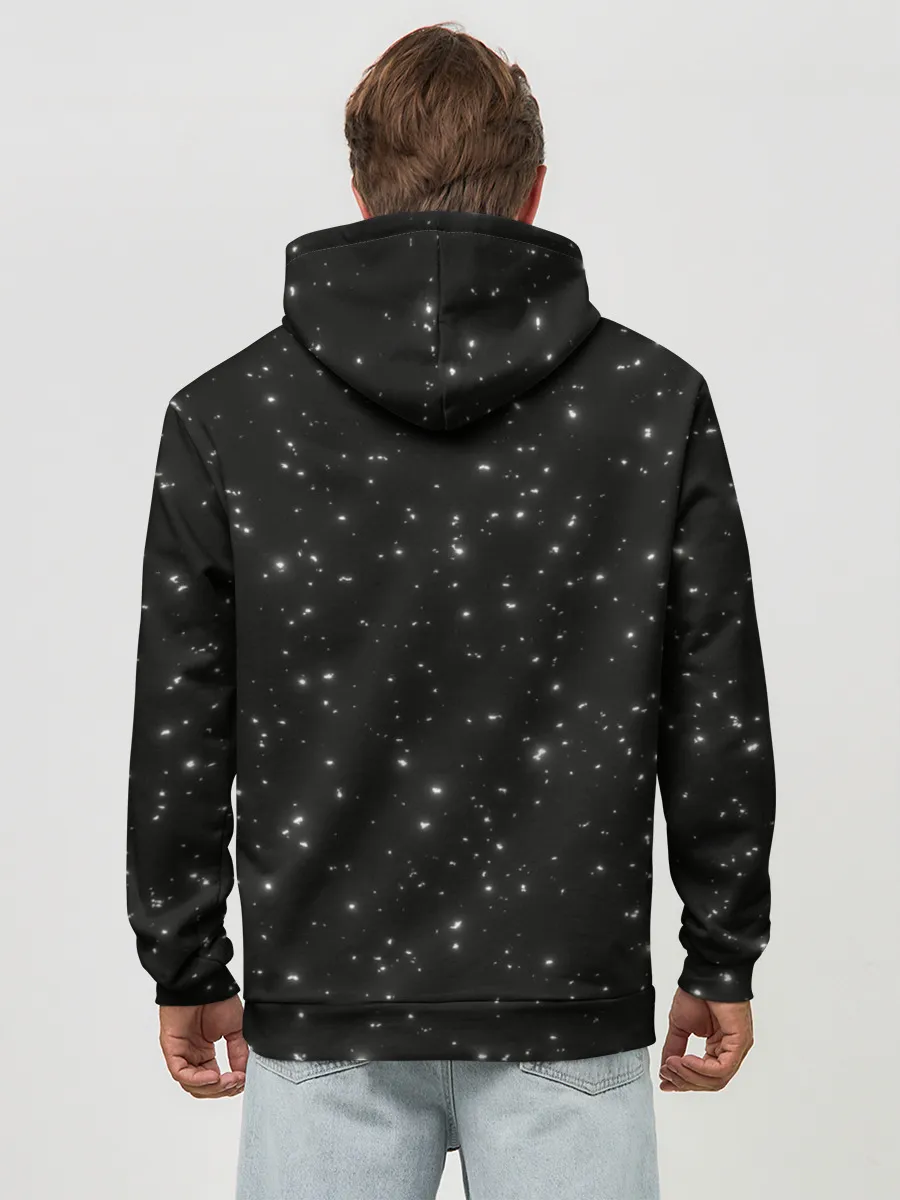 Худи мужской база хлопок / Звездная пыль