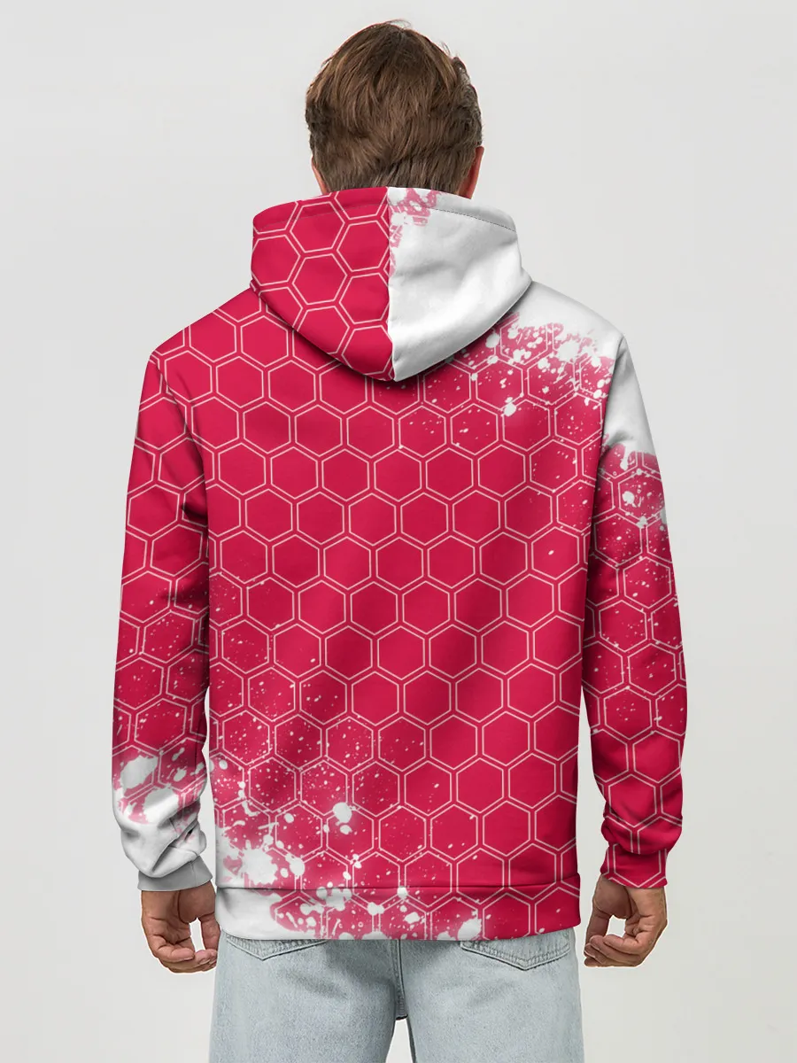 Худи мужской база хлопок / Fiat - Racing