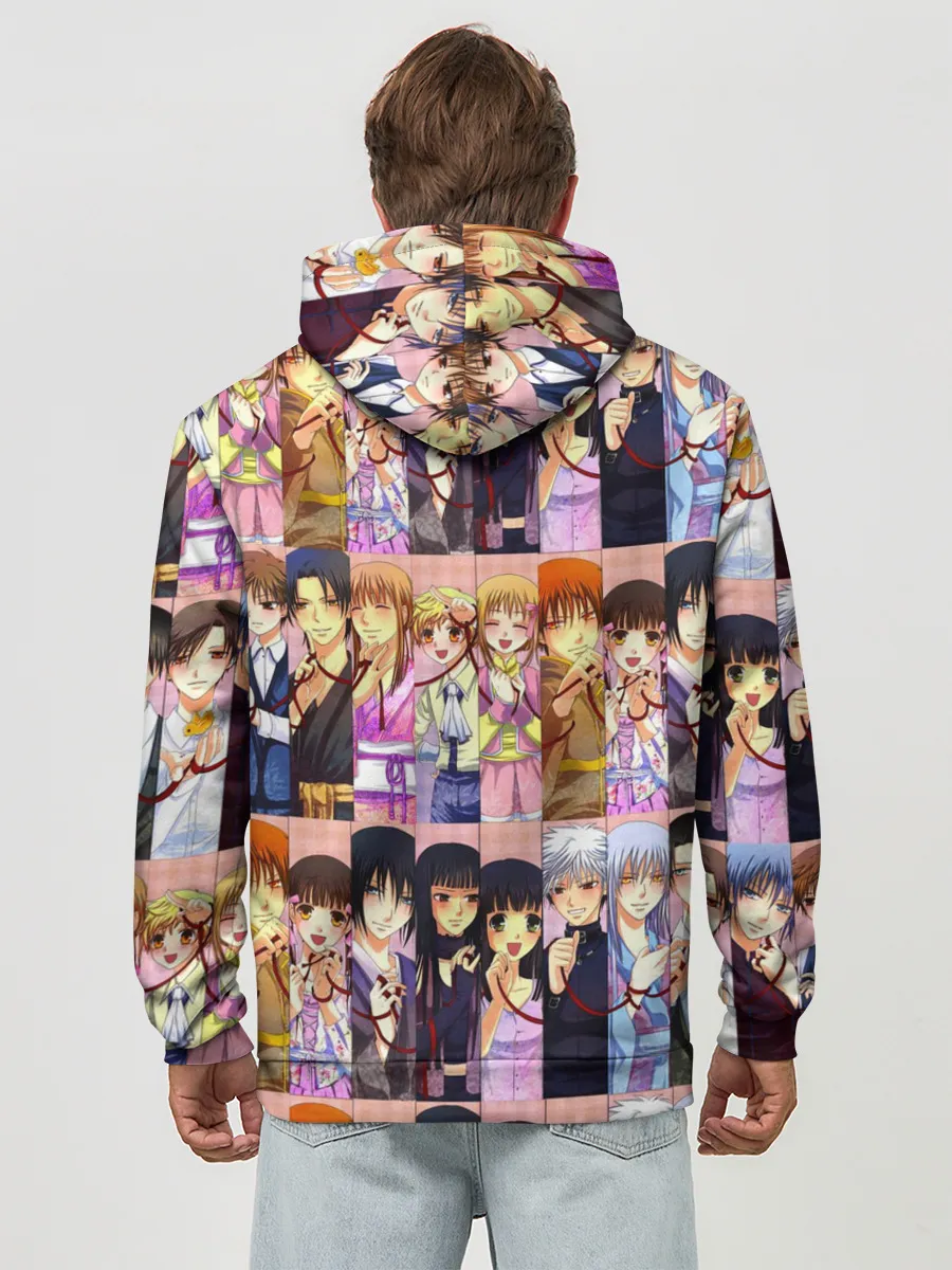 Худи мужской база хлопок / FRUITS BASKET / ВСЕ ГЕРОИ